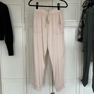 Satin joggers